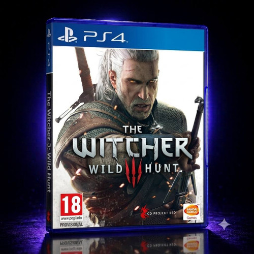 بازی The Witcher 3 Wild Hunt کارکرده برای PS4