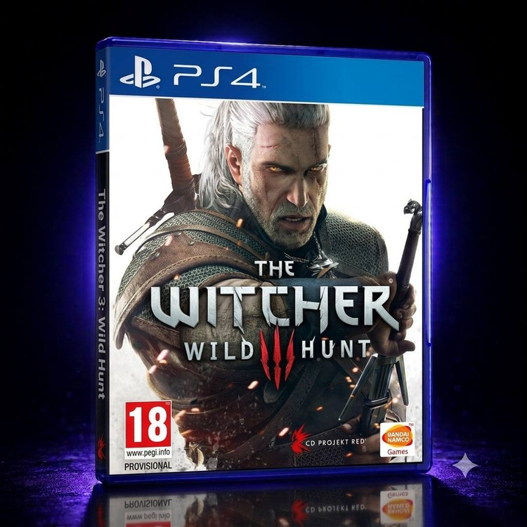 بازی The Witcher 3 Wild Hunt کارکرده برای PS4