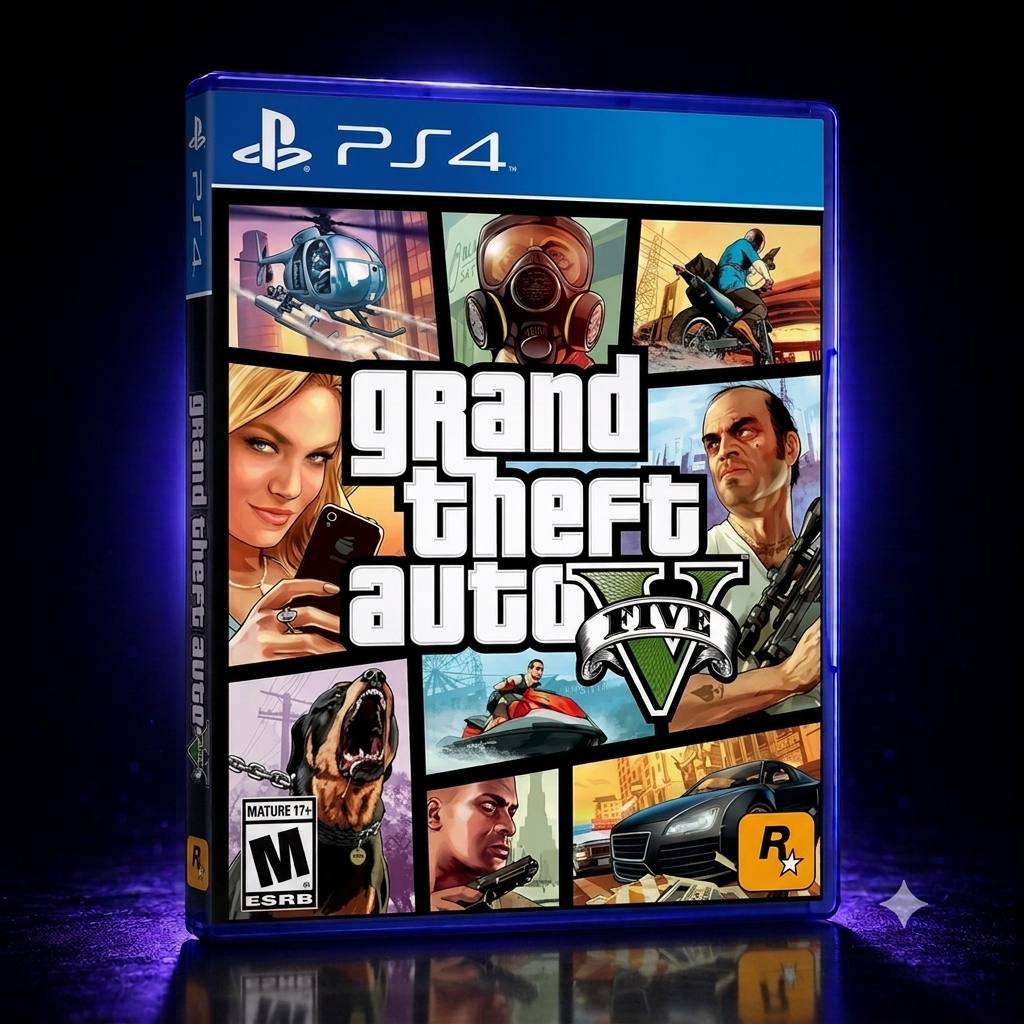 بازی Grand Theft Auto V (GTA V) کارکرده برای PS4 | پلی استیشن 4