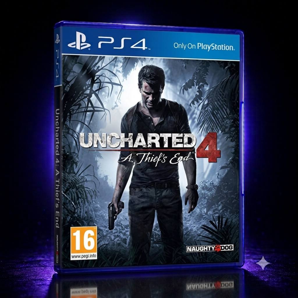 بازی Uncharted 4 A Thief's End کارکرده برای PS4