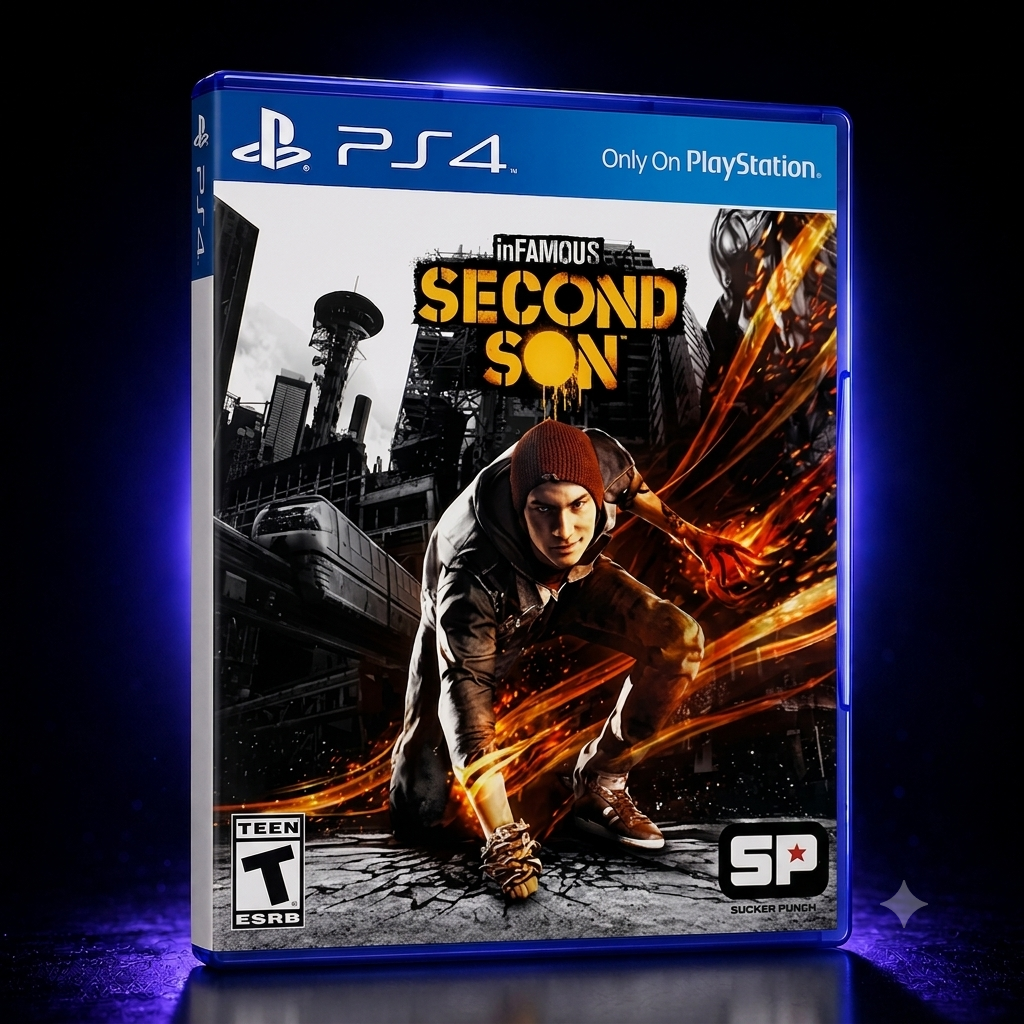 inFAMOUS Second Son PS4 کارکرده