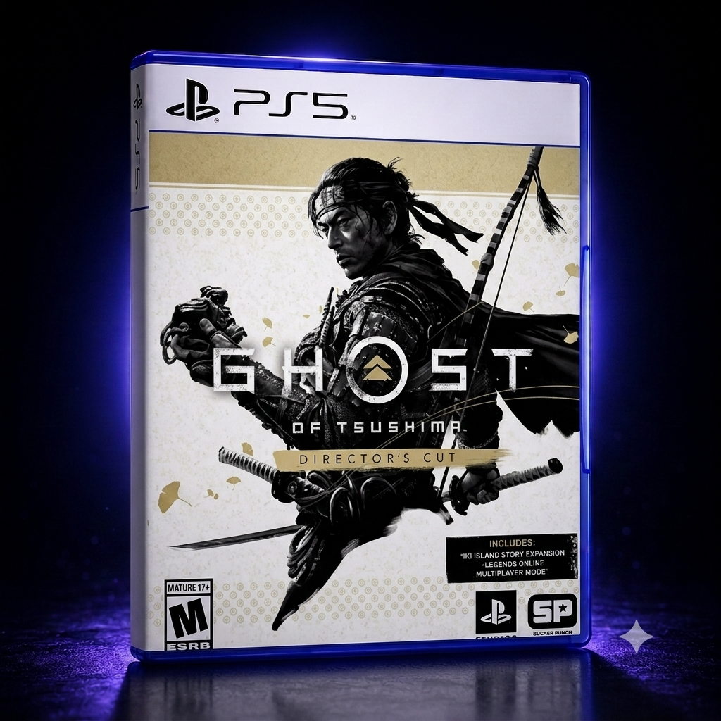 دیسک بازی Ghost of Tsushima: Director’s Cut مناسب برای کنسول پلی استیشن 5