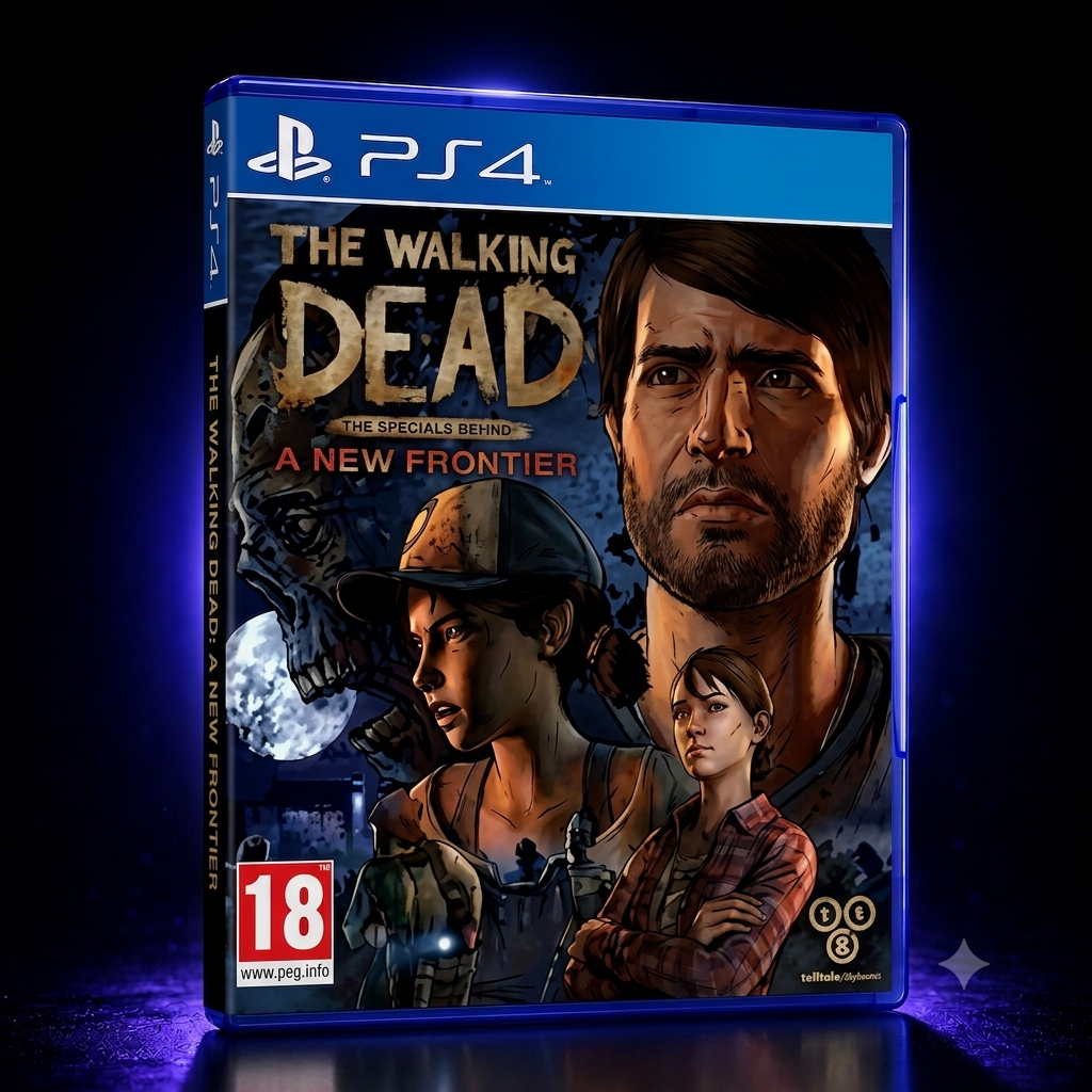 The Walking Dead a New Frontier TellTale Series PS4 کارکرده