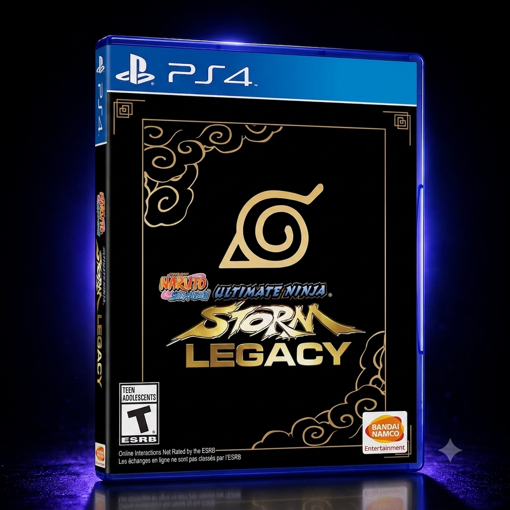 Naruto Shippuden Ultimate Ninja Storm Legacy Trilogy SteelBook کارکرده